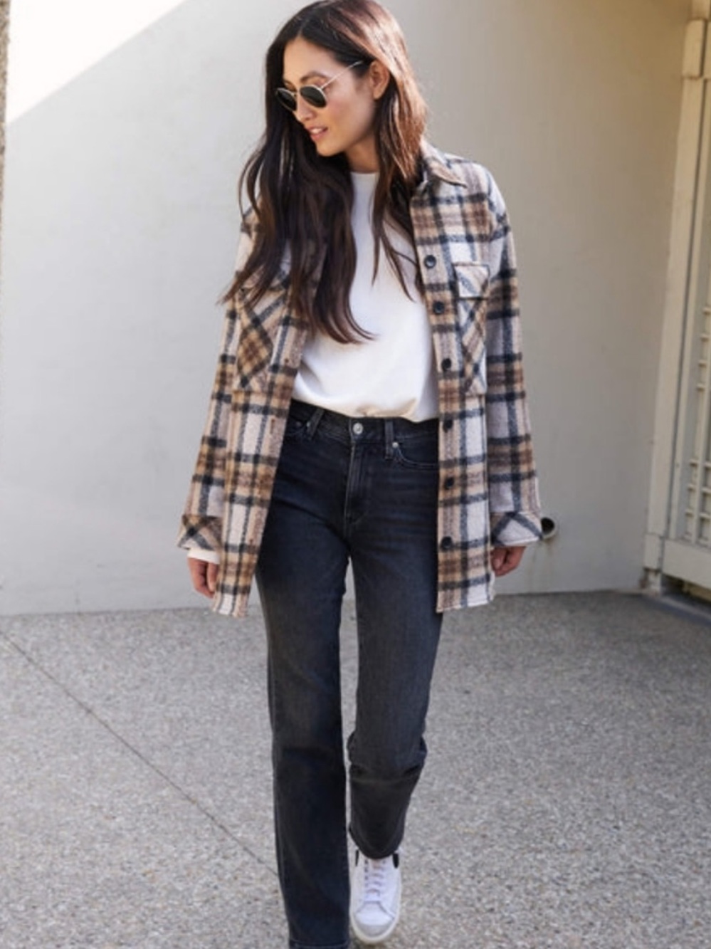 AYR The Big Mood Women’s Plaid Jacket XS